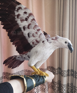 丐帮隼 娜可露露的老鹰 仿真隼cosplay道具模型定做