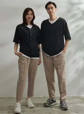 日单贵牌Arnold palmer小雨伞夏季薄款松紧腰锥形休闲裤百搭男女