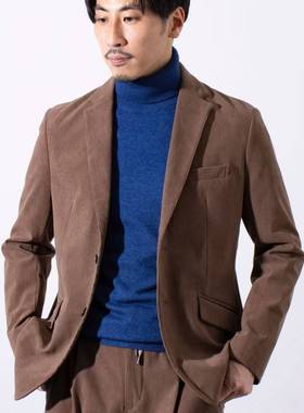 日单贵牌gloster男士商务休闲灯芯绒西装上衣修身裁剪干净利落