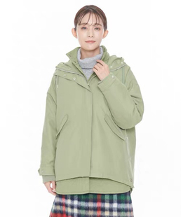 日单贵牌Arnold palmer小雨伞军事风格 三合一风衣薄棉服两件套装