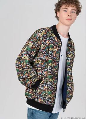 日单潮牌g牌集英社龙珠鸟山明dragonball联名两面穿夹克外套