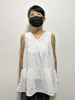 日单chip clip女士夏季薄款全棉绣布吊带背心套头衫外搭单穿均可