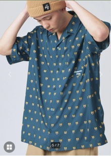 日单潮牌g牌男女同款 衬衣宽松廓形休闲 卡通老虎古巴领短袖