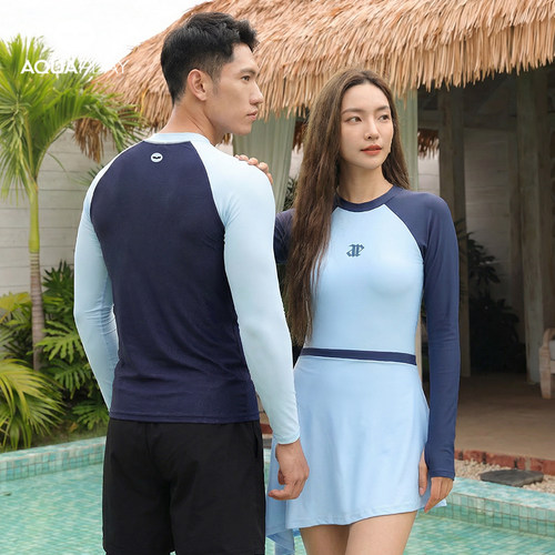 AquaPlay情侣款防晒长袖泳衣