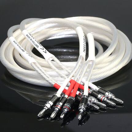 荷兰进口升级7NOCC单晶铜镀纯银发烧音响线HiFi功放胆机喇叭线