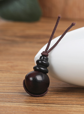 木患子三通佛头 木质佛塔帽 无患子菩提木槵子 散珠手串念珠配饰