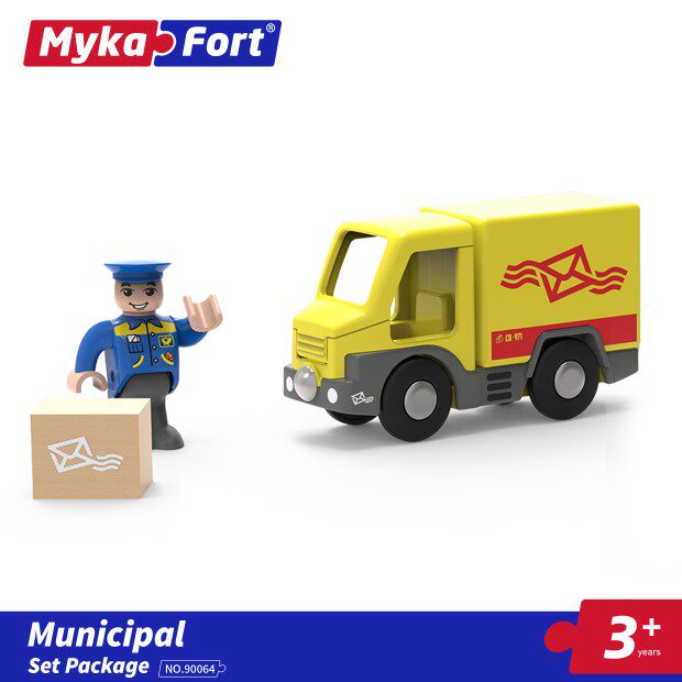 90064MKF MCCAFFER GLIDE SET MUNICIPAL CAR RAIL KIDS EDUCATIONAL ASSEMBLING TOYS GIFT BOYS GIRLS