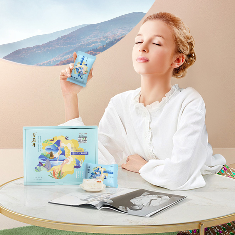 雪燕儿雪梨银耳羹冻干代餐60秒