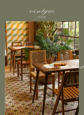 蕉下Re复古浇筑水泥花砖客厅地砖vintgae中古厨房餐厅阳台卫生间