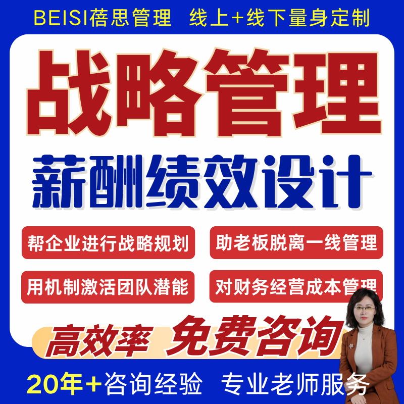 战略管理规划企业经营财务成本分析薪酬绩效考核全套制度方案设计
