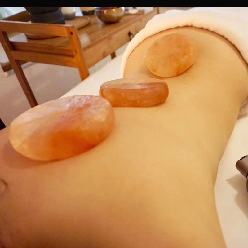 按摩舒压养生岩盐石1块天然