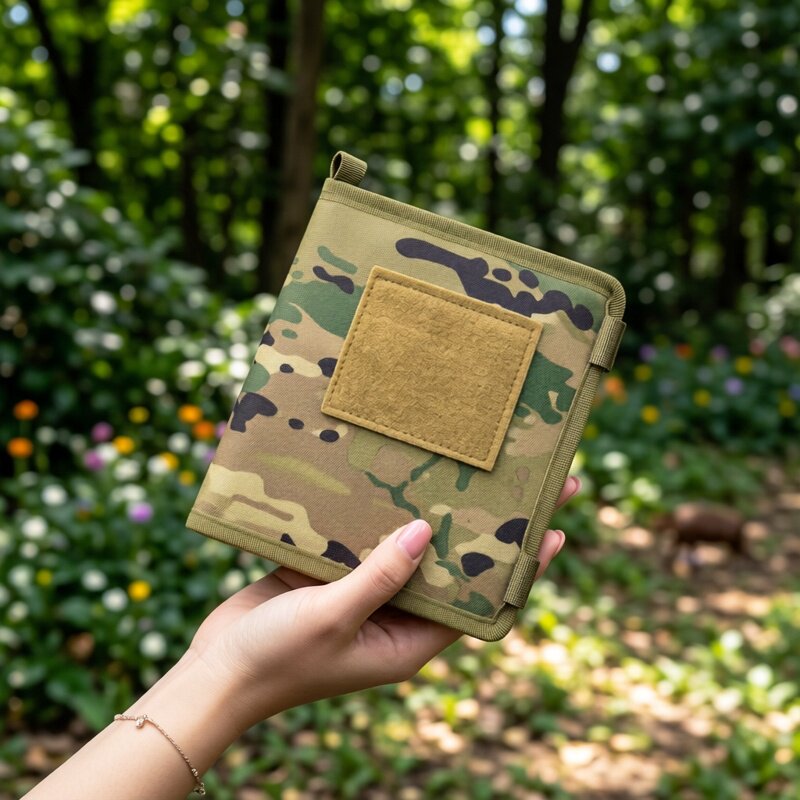 笔袋书皮防水袋地图袋防水地图收纳军迷户外战术笔记本日记本跨境