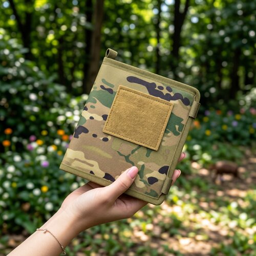 笔袋书皮防水袋地图袋防水地图收纳军迷户外战术笔记本日记本跨境