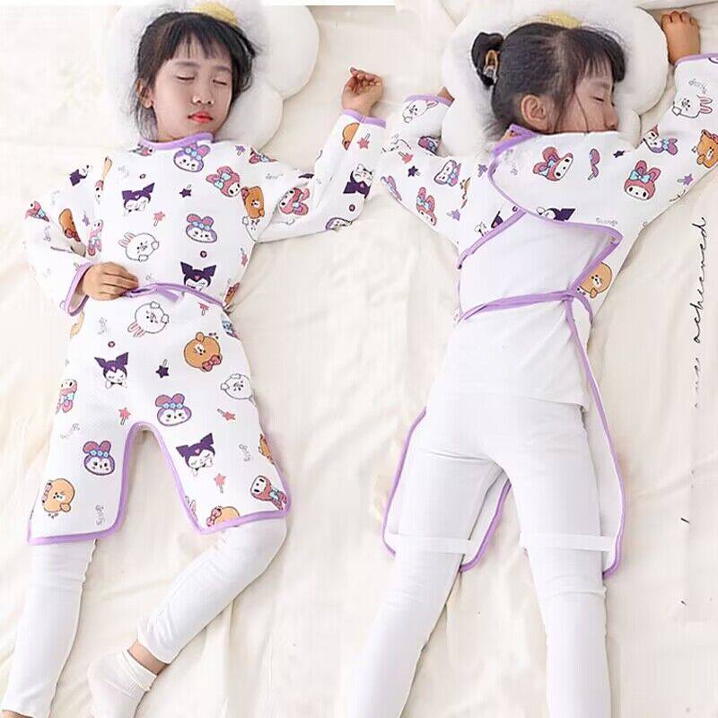 婴儿宝宝睡袋四季通用纯棉中大童护肚子神器防着凉分腿连体半背