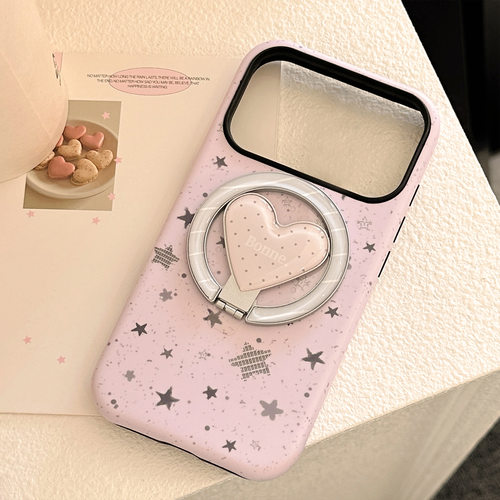 菲林泼墨星星适用苹果iPhone17promax手机壳16双层15磁吸支架13硬