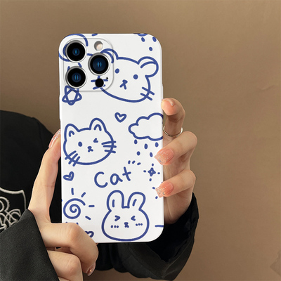 适用苹果/OPPO/VIVO/荣耀/华为/红米/小米手机壳iphone12pro手机壳A2644女14plus/8/xsmax/14promax潮104201