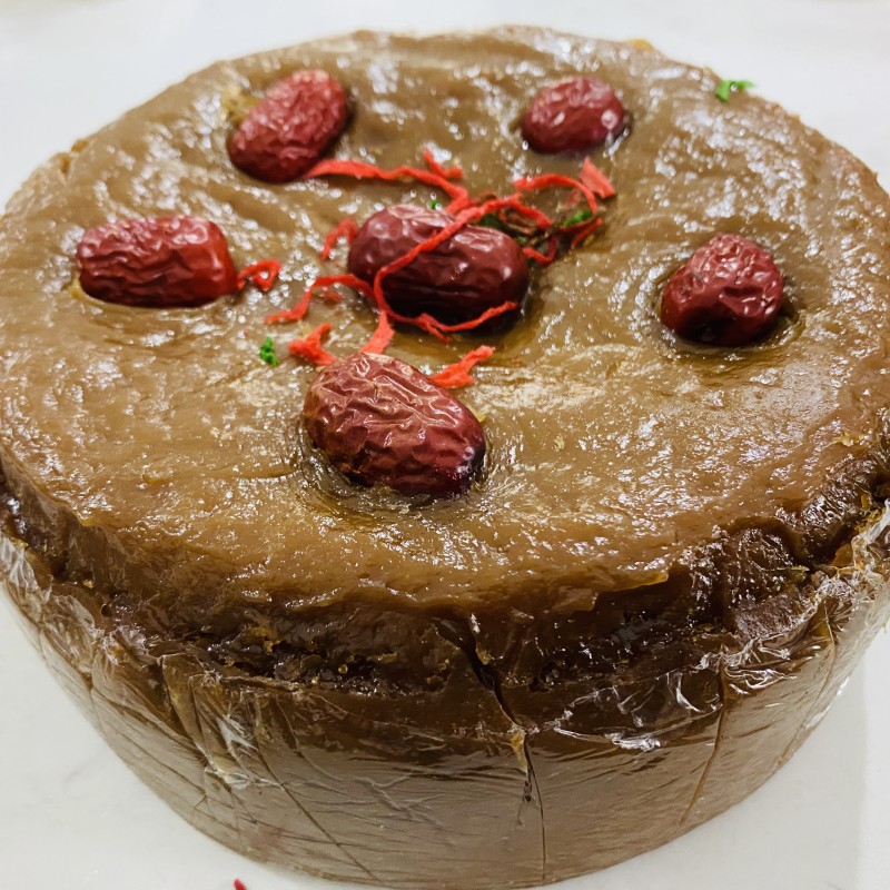 丽水龙泉特色糕点传统老式糯米红糖糕水磨年糕甜儿不腻儿时的味道