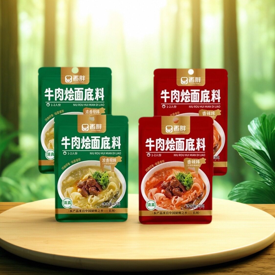 香胖烩面料底料25克*10袋香辣羊肉河南特产清真牛肉味烩面调料包,粮油调味/速食/干货/烘焙,酱类调料,淘宝优惠券,粉丝福利购,淘宝优惠卷