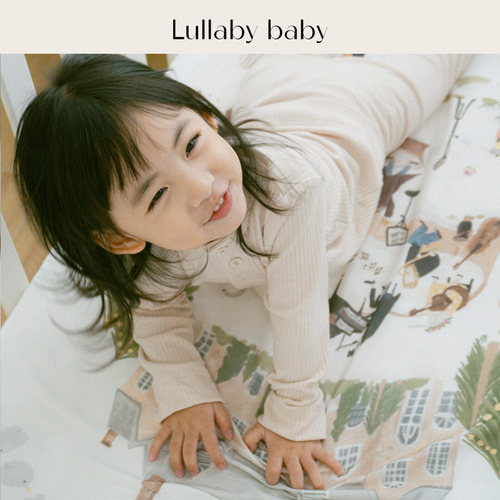 lullabybaby宝宝床笠新生儿床上用品婴儿床床笠秋冬儿童床罩床单