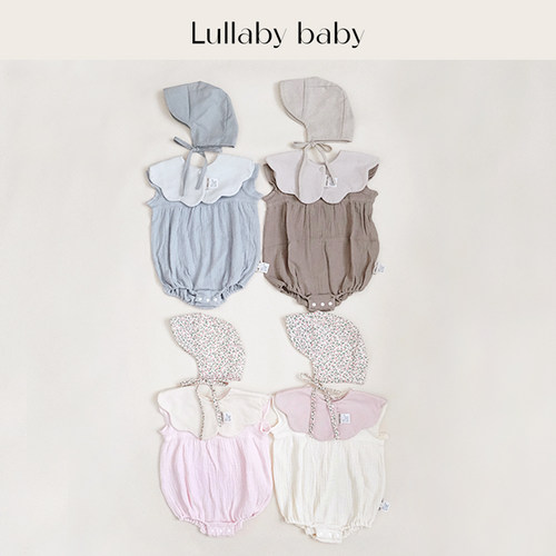 lullabybaby婴儿包屁衣宝宝爬服