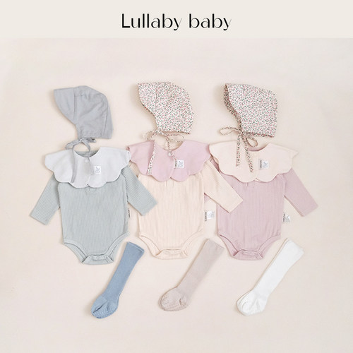 lullabybaby婴儿包屁衣宝宝爬服