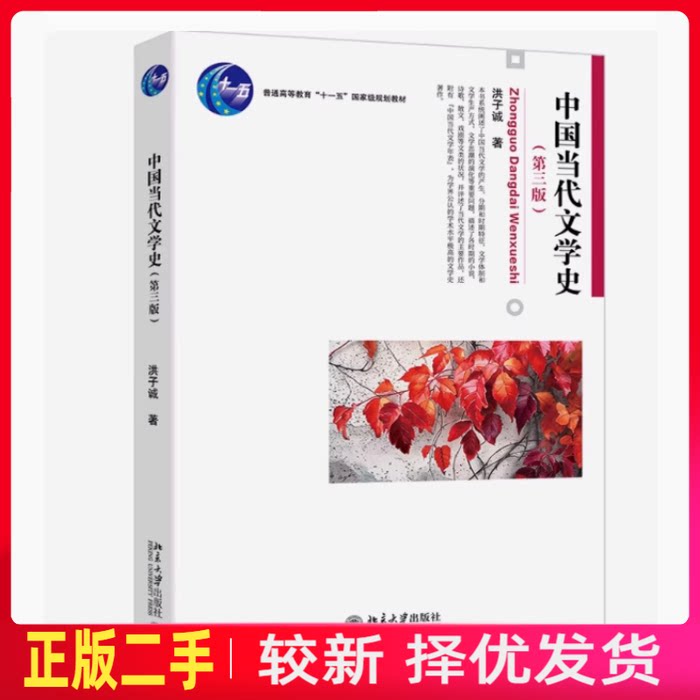 二手中国当代文学史 洪子诚著 北京大学出版社 9787301348437教材书考研图片