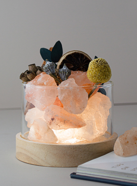 香薰摆件卧室小夜灯扩香石工位稳定情绪神器解压节日礼物客厅床头