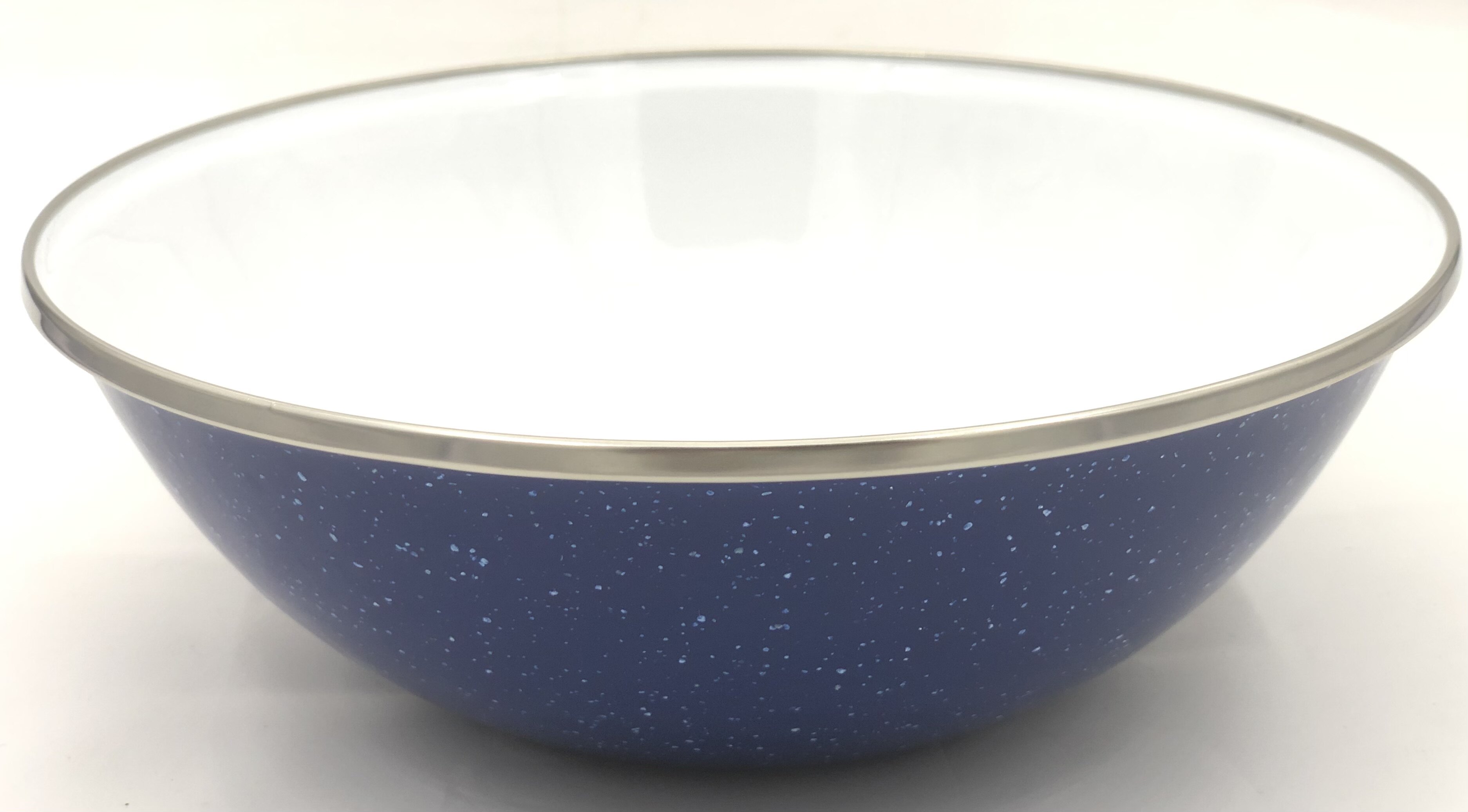 搪瓷野营碗珐琅釉盘子搅拌碗加厚加热电磁炉泡面碗纯色外贸原单