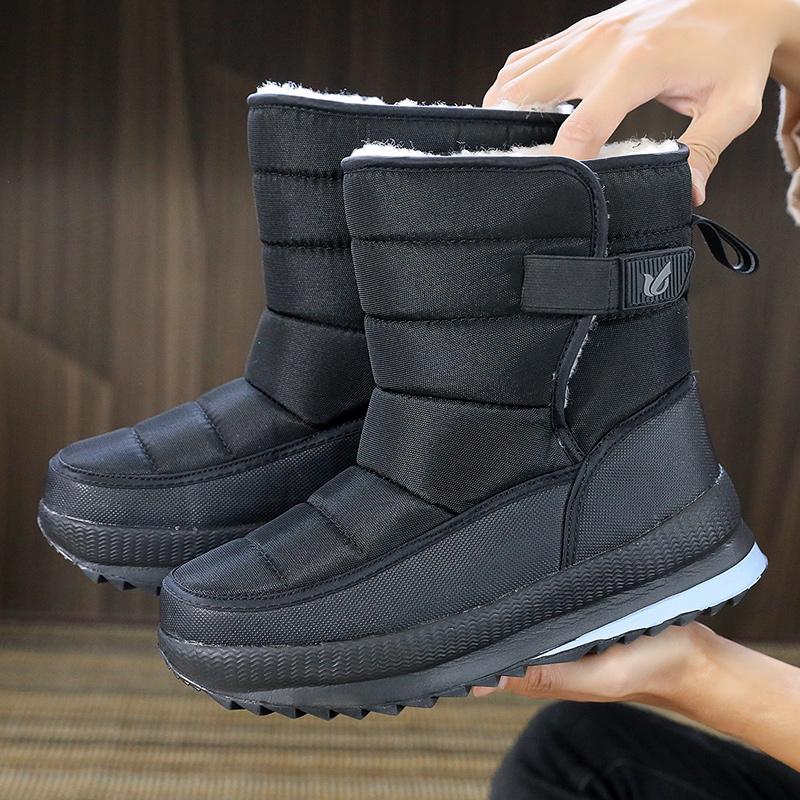 雪蒂鸟冬季加厚保暖休闲雪地靴