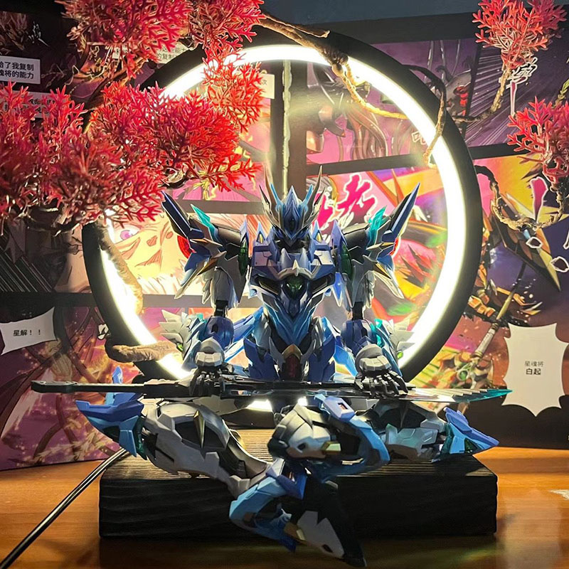 手办展示摩动核 拼装敖丙展示盒 国创机甲模型手办收纳玩具展示架