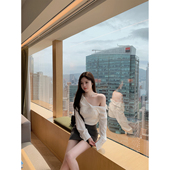 SWAN司凰轻奢 White shirt THE 白色衬衫 上衣松弛休闲设计感衬衣