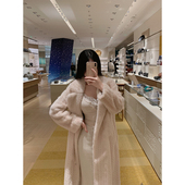 THE 保暖外套 优雅气质宽松仿皮草柔软长款 SWAN司凰轻奢 富养女系