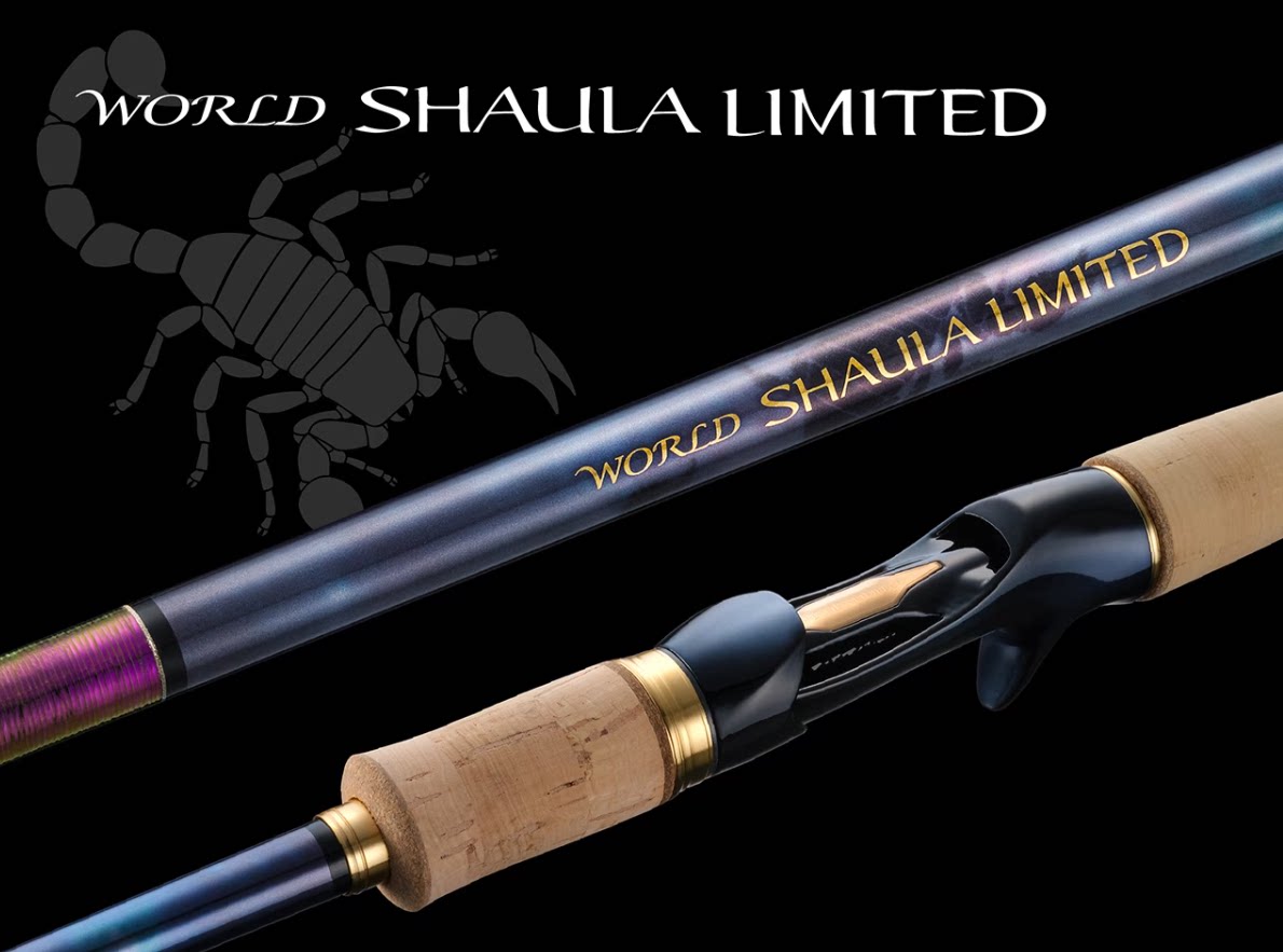 禧玛诺沙湖啦路亚竿23新款WORLD SHAULA LIMITED 远投直柄杆枪柄