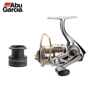 ABU阿布20新款双线杯纺车轮 浅线杯金属鱼线轮路亚轮矶钓远投现货