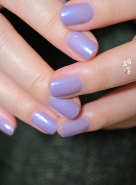 微闪半透精灵紫色 白兔奶昔OPI指甲油Grape Escape