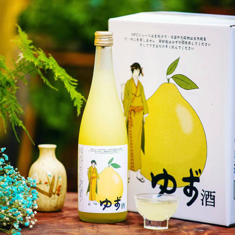 升禧日式海盐柚子酒低度甜酒