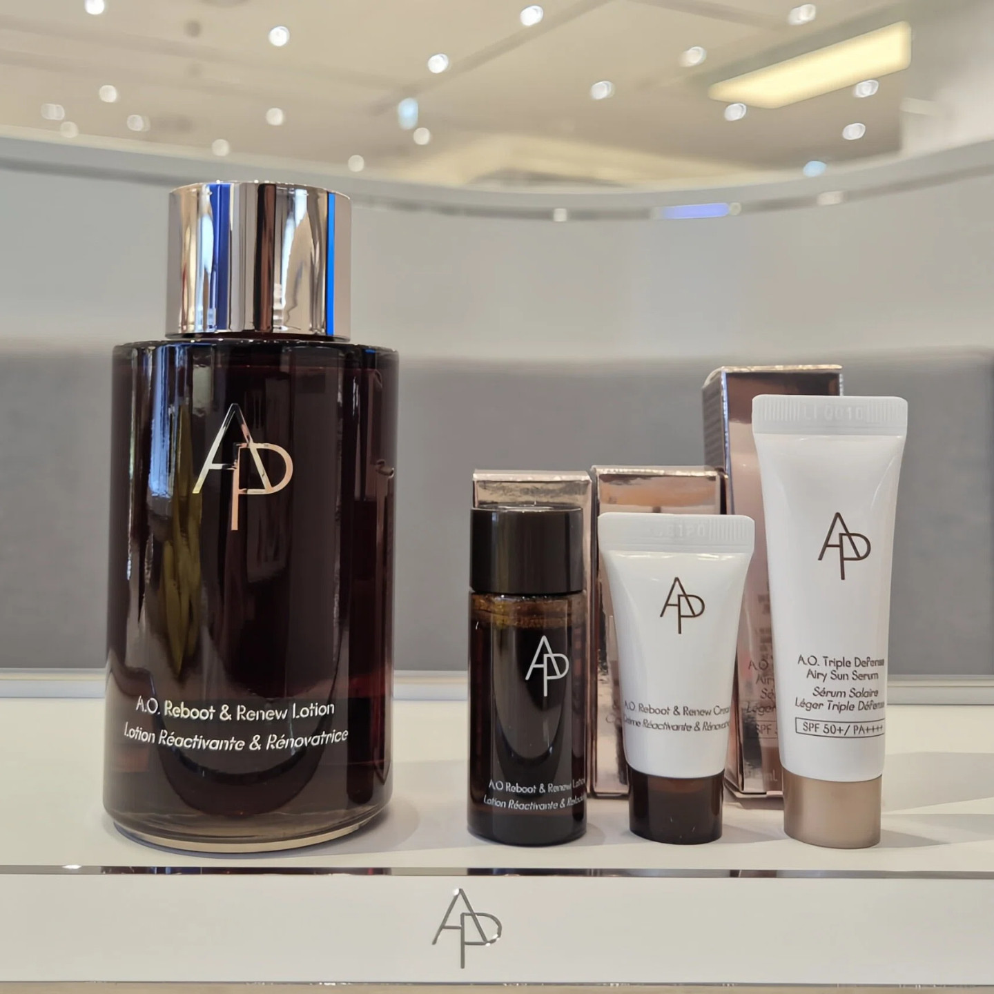 爱茉莉AP绿茶水精华原液小样5ml化补水保湿30瓶装韩国专柜代