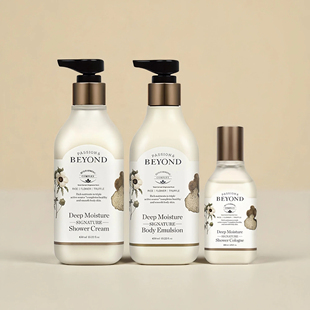 beyond贝妍德大米深层保湿 滋润沐浴露身体乳450ml韩国专柜代购