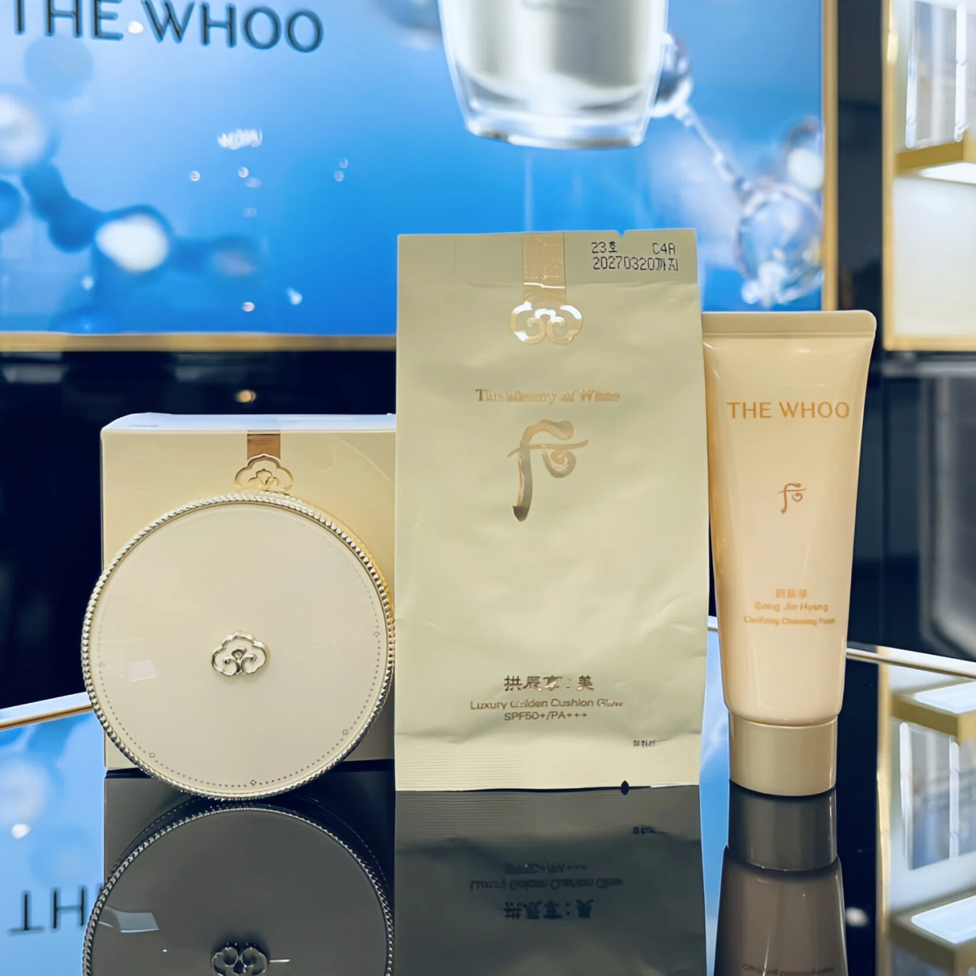WHOO后拱辰享美黄金气垫SPF50+/PA+++韩国本土正品直邮