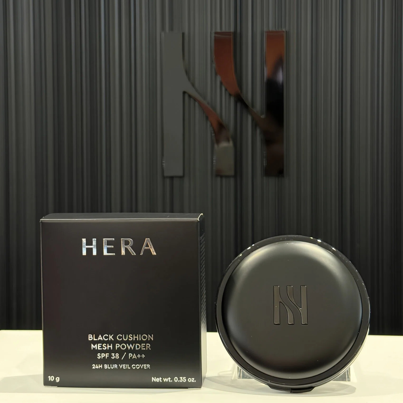 HERA赫妍新款薄盖黑金气垫粉饼10gSPF38 PA++韩国本土正品直邮