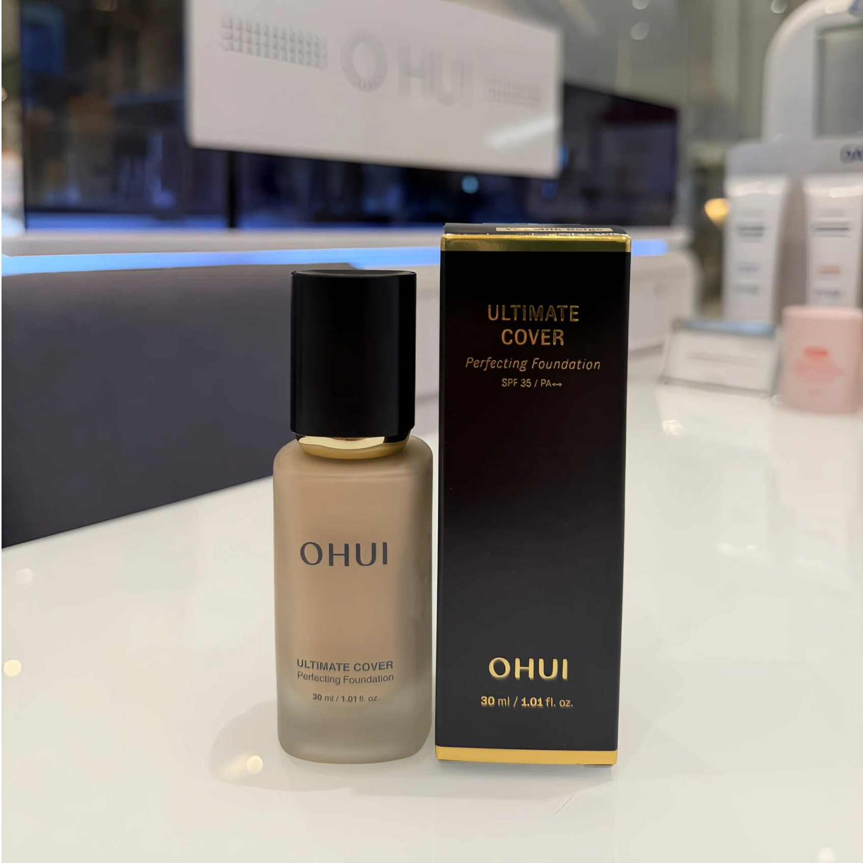 OHUI粉底液韩国本土正品直邮代购