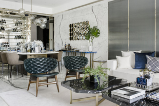 深圳湾1号梁志天李玮民豪宅样板间27套资料方案施工图带效果图