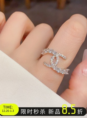 小香风珍珠轻奢高级感戒指