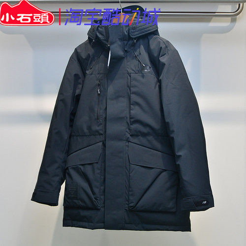 NewBalance保暖连帽男子羽绒服