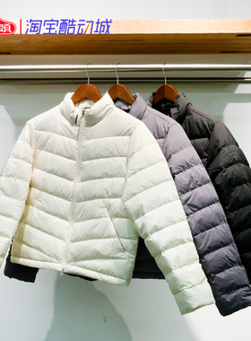 New Balance25新款立领羽绒服休闲百搭鸭绒保暖女款NPF44032-DKG