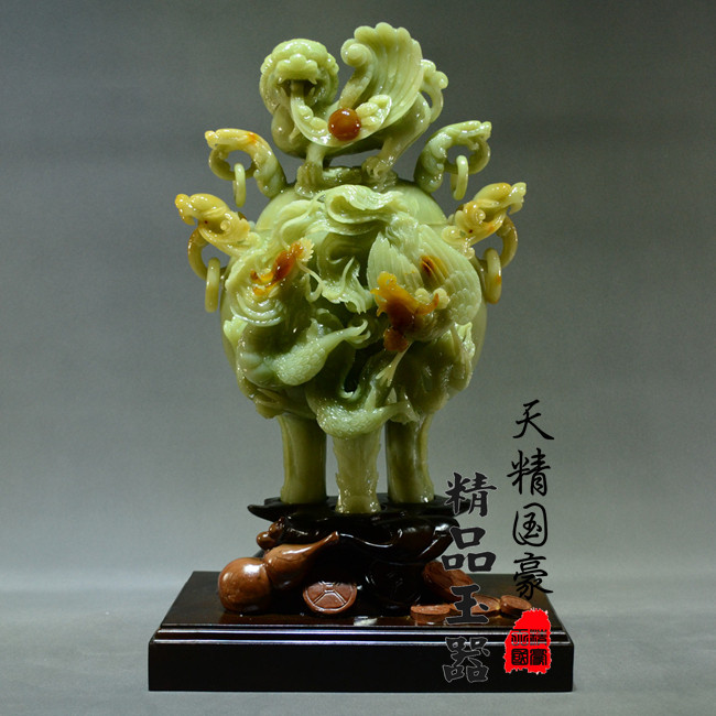 天精国豪新中式高档精品玉器摆件
