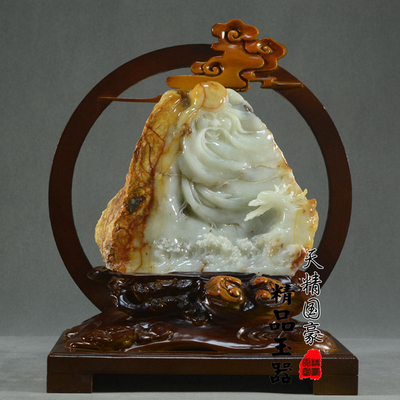 摆件客厅天然玉器原石玉雕玉石