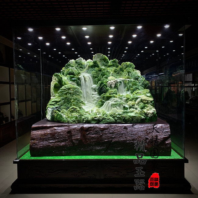 天精国豪新中式高档精品玉器摆件