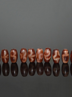 天然藏式财神如意三眼二眼手链