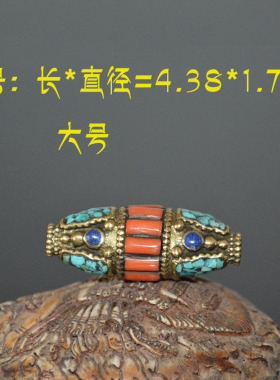 绿松石镶嵌红宝石锁骨链吊坠配饰